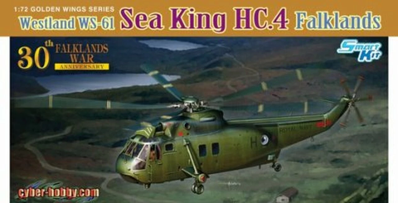 Best deal π Sea King HC4 30th Anniv Falklands War Helicopter 1/72 Cyber Hobby π₯ 1 Best deal π Sea King HC4 30th Anniv Falklands War Helicopter 1/72 Cyber Hobby π₯