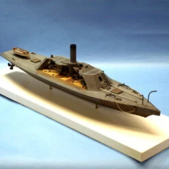 Flash Sale ❤️ CSS Albemarle Confederate Ironclad Warship (19-1/2"L) 1-96 Cottage Industries 🌟