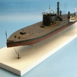 New ✨ USS Monitor John Ericssions Cheesebox on a Raft Ironclad 1-96 Cottage Industries 💯