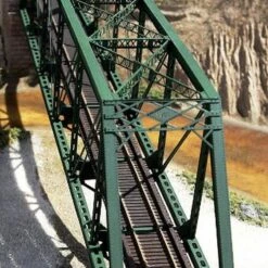 Budget 🎁 150' Midwest Punch Plate Pratt Truss Bridge Kit HO Central Valley Model Works 🧨