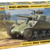 Outlet 🌟 M4A2 Sherman Medium Tank 1/35 Zvezda 😀