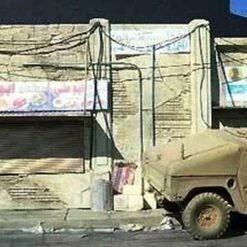 Promo 🎁 Iraqi Street Scene (Building Fronts) w/Base (8"x10.5") 1-35 Dioramas Plus 👍