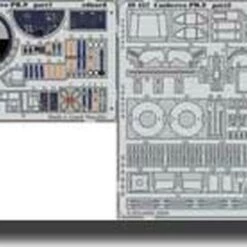 Wholesale 🔥 Canberra PR9 for ARX (Painted Self Adhesive) 1/48 Eduard 🔔