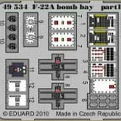 Best deal 😍 F-22A Bomb Bay for HSG (Painted) 1/48 Eduard ✔️