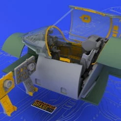 Best deal 😀 MiG-21SMT Interior for EDU (Photo-Etch & Resin) 1/48 Eduard 🎉