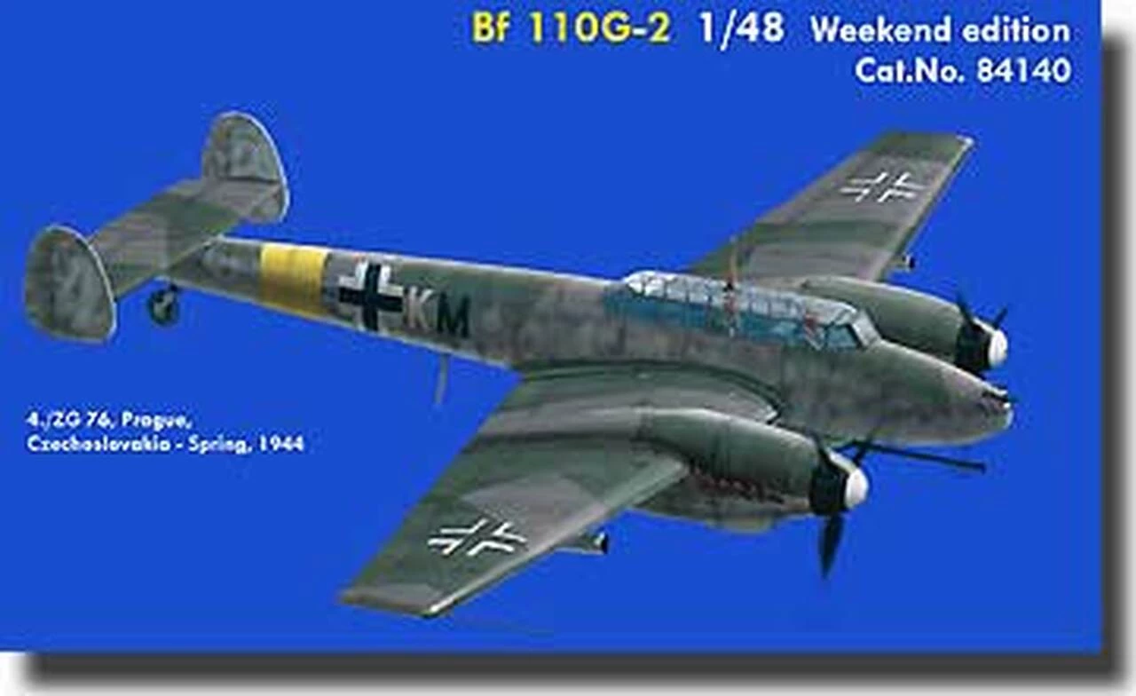 Cheapest π Messerschmitt Bf110G2 Fighter (Weekend Edition Plastic Kit) 1/48 Eduard βοΈ 1 Cheapest π Messerschmitt Bf110G2 Fighter (Weekend Edition Plastic Kit) 1/48 Eduard βοΈ