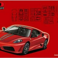 Best Pirce 💯 Ferrari F430 Scuderia Sports Car 1/24 Fujimi 👏
