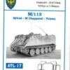 Promo 👏 M113, M548, M Chapparal, Vulcan Military Vehicle Track Link Set (160 Links) 1/35 Fruilmodel M113, M548, M Chapparal, Vulcan Military Vehicle Track Link Set (160 Links) 1/35 Fruilmodel ✨