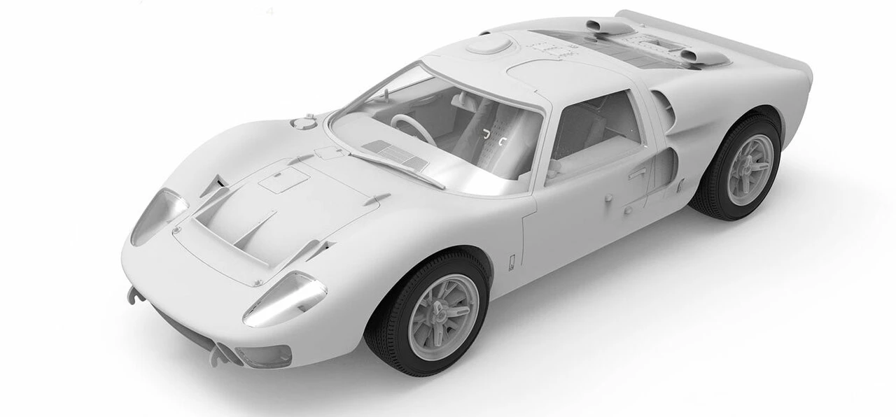 Best Sale π 1966 Ford GT40 Mk II Race Car 1/24 Meng Models π₯ 2 Best Sale π 1966 Ford GT40 Mk II Race Car 1/24 Meng Models π₯ - Image 2