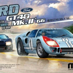 Best Sale 🎁 1966 Ford GT40 Mk II Race Car 1/24 Meng Models 🔥
