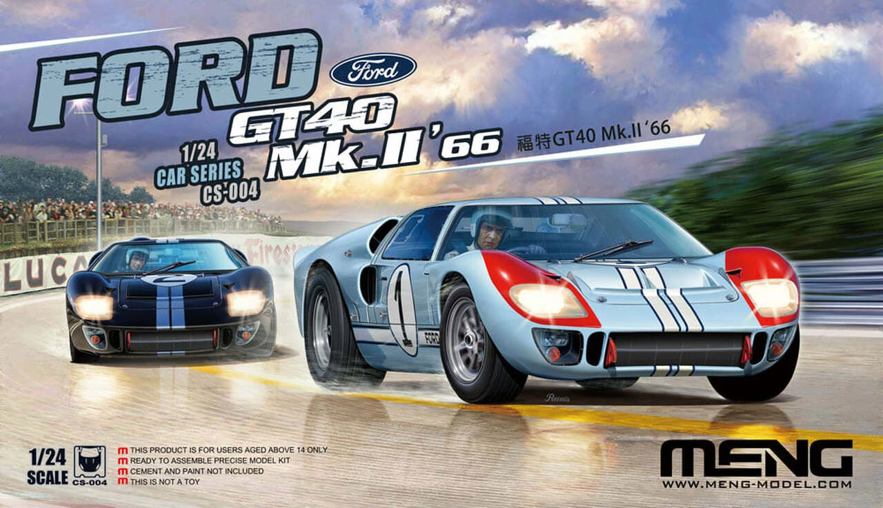 Best Sale π 1966 Ford GT40 Mk II Race Car 1/24 Meng Models π₯ 1 Best Sale π 1966 Ford GT40 Mk II Race Car 1/24 Meng Models π₯