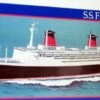 Budget 🎉 SS France Passenger Ship 1/450 Glencoe 🌟