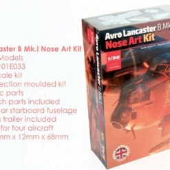 Cheapest 🔥 Avro Lancaster B Mk I Nose Art Kit w/Display Dolly 1/32 HK Models 😍 -megahobby Sales Store HK Models Lancaster B MkI 2 21017.1621868019