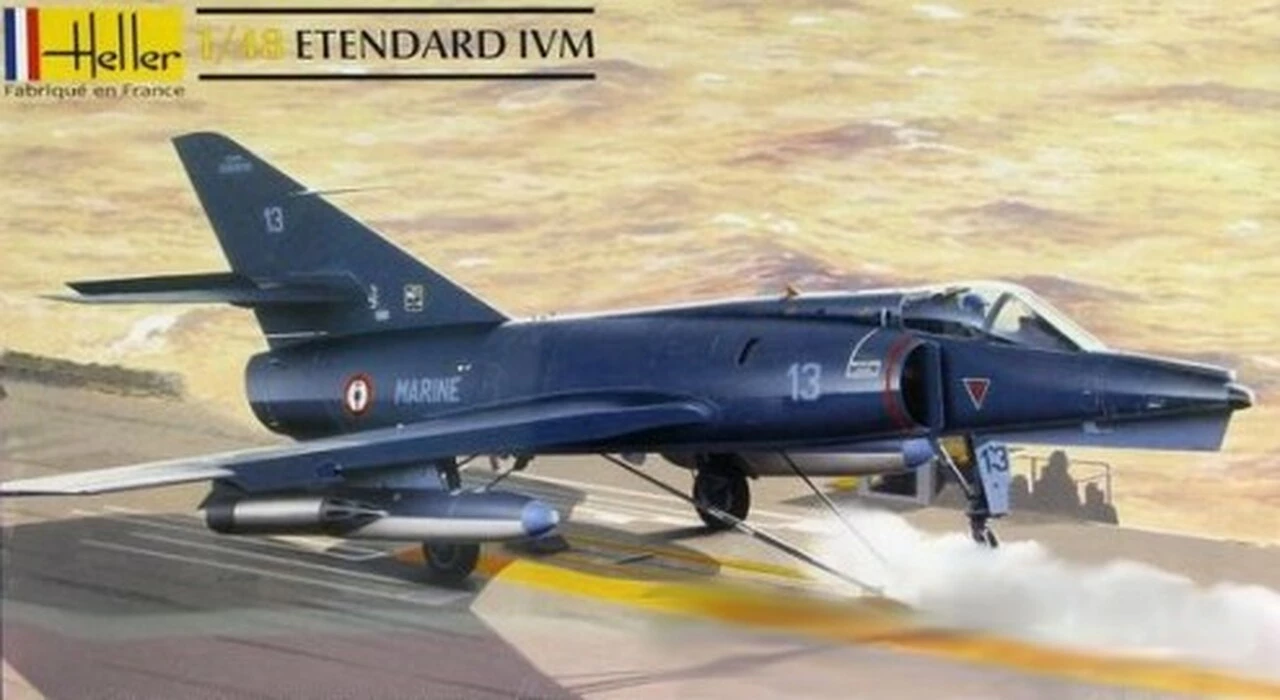 New π Etendard IV M Fighter 1/48 Heller π 1 New π Etendard IV M Fighter 1/48 Heller π