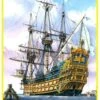 Cheap 😀 Le Soleil Royal Huge Sailing Ship 1/100 Heller 🤩