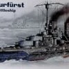 Best Pirce 👏 Grosser Kurfurst WWI German Battleship 1/350 ICM Models ⭐