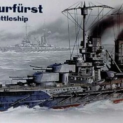 Best Pirce 👏 Grosser Kurfurst WWI German Battleship 1/350 ICM Models ⭐