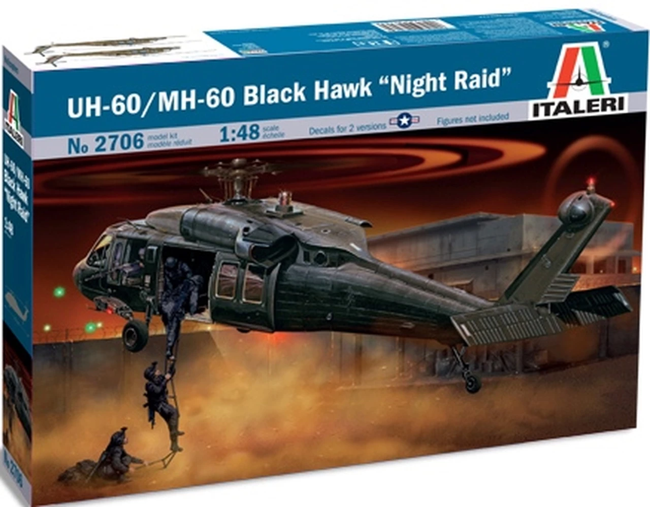 Budget π UH-60/MH-60 Black Hawk Night Raid Helicopter 1/48 Italeri π 1 Budget π UH-60/MH-60 Black Hawk Night Raid Helicopter 1/48 Italeri π