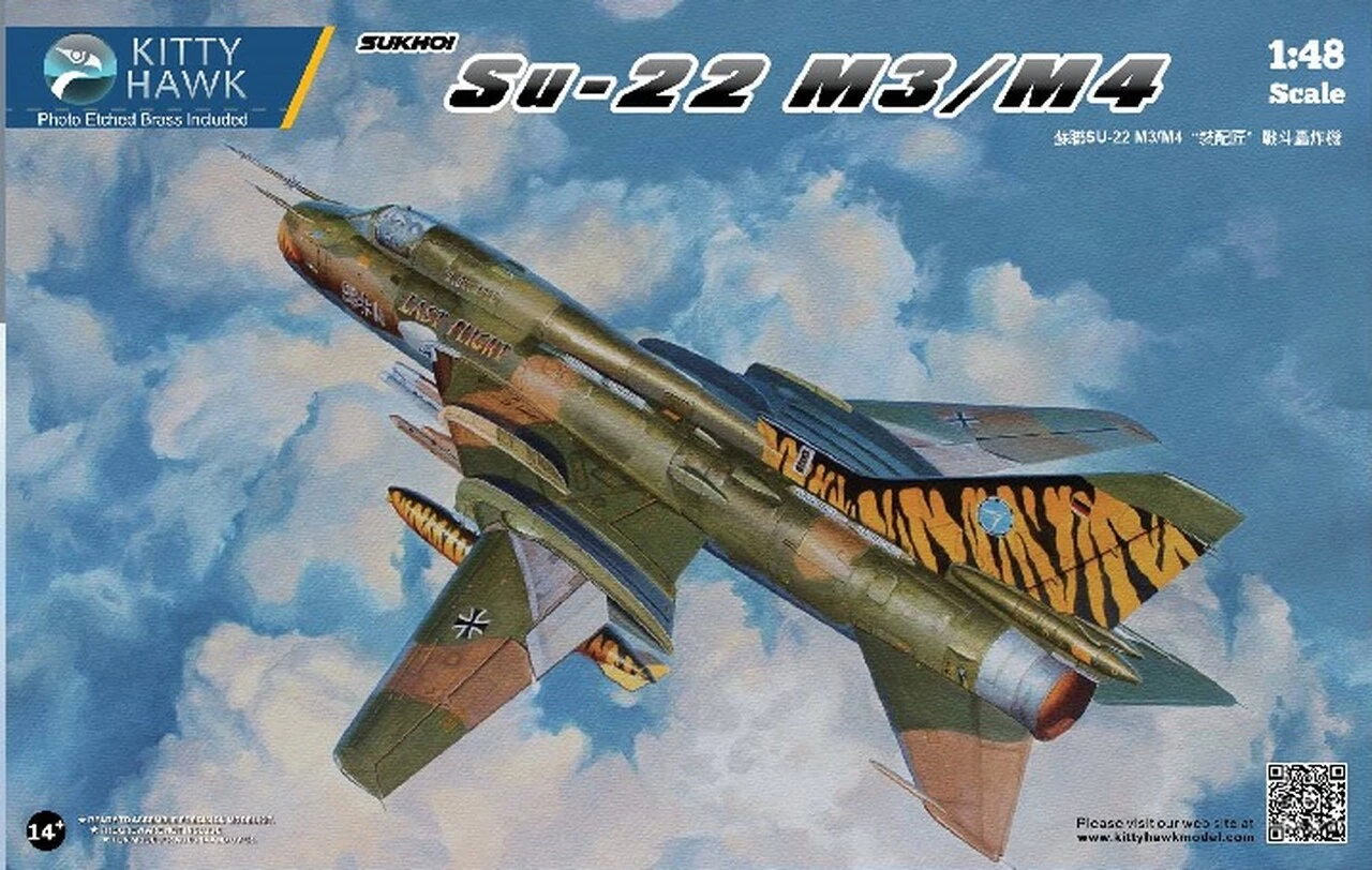 Cheapest 𧨠Su-22 M3/M4 Russian Fighter 1/48 Kitty Hawk Models β 1 Cheapest 𧨠Su-22 M3/M4 Russian Fighter 1/48 Kitty Hawk Models β