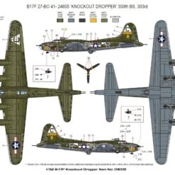 Promo 🧨 B-17E/F Flying Fortress 1/32 HK Models 👏 -megahobby Sales Store Knockout Dropper Decoration guide final 93711.1481029139