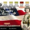 Budget 🛒 Camouflage US Army WWII Combat Gear Uniforms Acrylic Set #2 (6 22ml Bottles) Life Color Camouflage US Army WWII Combat Gear Uniforms Acrylic Set #2 (6 22ml Bottles) Life Color ⭐