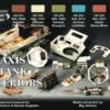 Best Pirce 🛒 Camouflage German & Italian WWII Tank Interiors Acrylic Set (6 22ml Bottles) Life Color Camouflage German & Italian WWII Tank Interiors Acrylic Set (6 22ml Bottles) Life Color ⌛