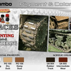 Hot Sale 🌟 Tracks Painting, Weathering Pigment & Color Acrylic Set (6 22ml Bottles) Life Color Tracks Painting, Weathering Pigment & Color Acrylic Set (6 22ml Bottles) Life Color 🛒