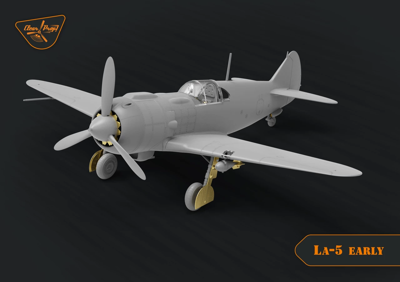 Deals β€οΈ La5 Early Version Soviet Fighter (Advanced) 1/72 Clear Prop Models π 2 Deals β€οΈ La5 Early Version Soviet Fighter (Advanced) 1/72 Clear Prop Models π - Image 2