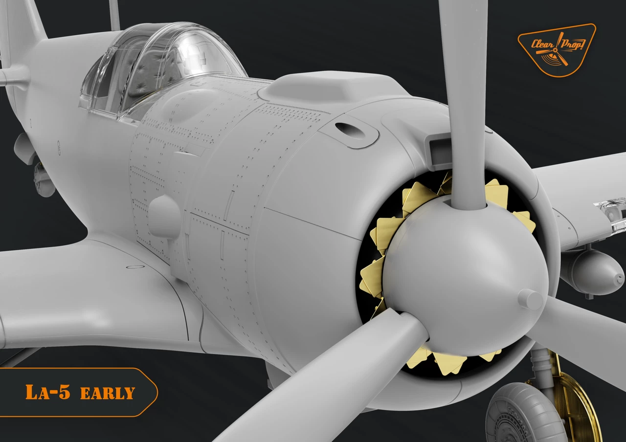 Deals β€οΈ La5 Early Version Soviet Fighter (Advanced) 1/72 Clear Prop Models π 7 Deals β€οΈ La5 Early Version Soviet Fighter (Advanced) 1/72 Clear Prop Models π - Image 7