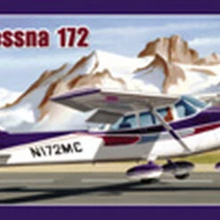 Flash Sale 😀 Cessna 172 Skyhawk with Fixed Gear 1/48 Minicraft 🎉