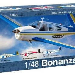 Cheapest 🛒 Beechcraft Bonanza Aircraft 1/48 Minicraft 😍