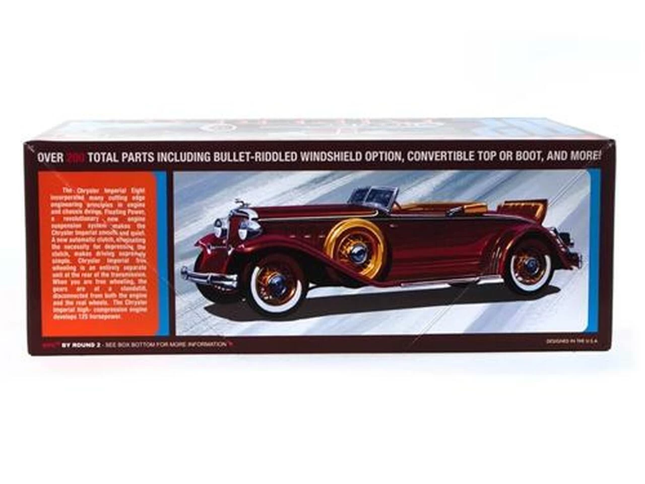 New π 1932 Chrysler Imperial Gangbusters Convertible Coupe 1/25 MPC Models π 3 New π 1932 Chrysler Imperial Gangbusters Convertible Coupe 1/25 MPC Models π - Image 3