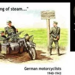 Buy ✨ 'Letting Off Steam: WWII German BMW R75 Motorcycle & Riders 1940-43 1/35 Master Box 'Letting Off Steam: WWII German BMW R75 Motorcycle & Riders 1940-43 1/35 Master Box 👏