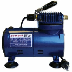 Outlet 🎁 1/8 HP Air Compressor 115v (D-500)Paasche Airbrush ⌛