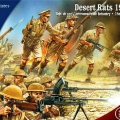 Best Pirce 😀 28mm British & Commonwealth Infantry Desert Rates 1940-1943 (38) Perry Miniatures 😀