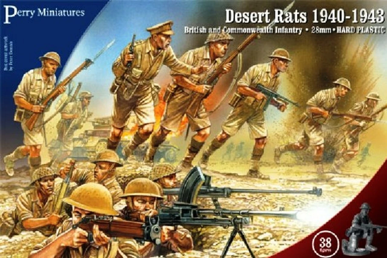 Best Pirce π 28mm British & Commonwealth Infantry Desert Rates 1940-1943 (38) Perry Miniatures π 1 Best Pirce π 28mm British & Commonwealth Infantry Desert Rates 1940-1943 (38) Perry Miniatures π