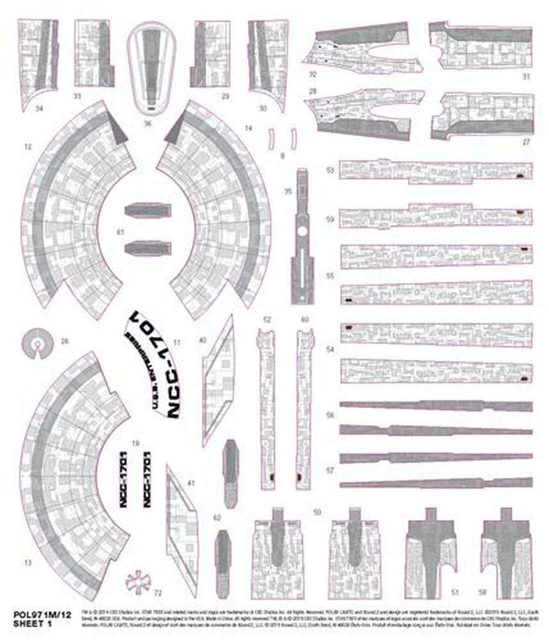 Promo π Star Trek Discovery Series USS Enterprise NCC-1701 1/2500 Polar Lights βοΈ 5 Promo π Star Trek Discovery Series USS Enterprise NCC-1701 1/2500 Polar Lights βοΈ - Image 5