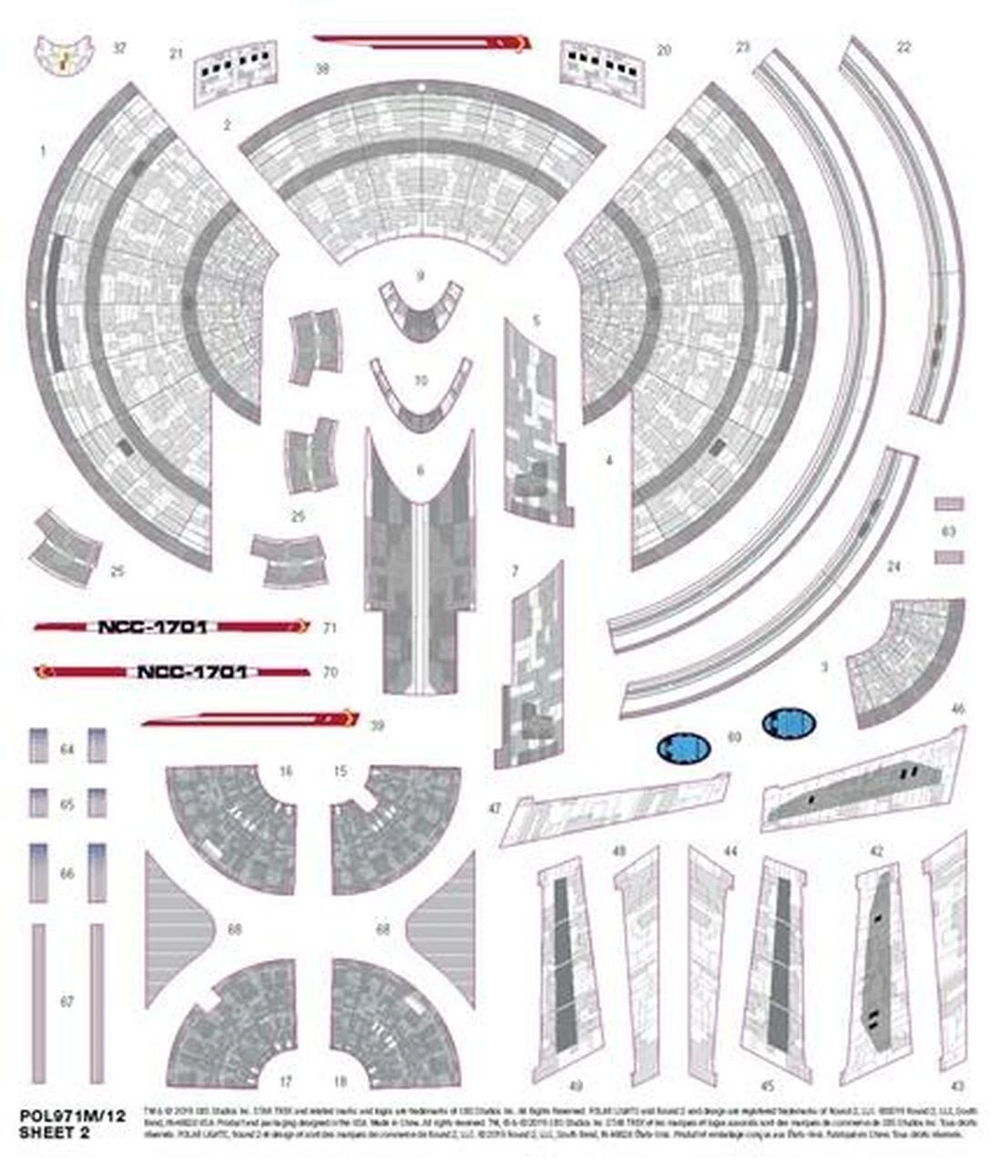 Promo π Star Trek Discovery Series USS Enterprise NCC-1701 1/2500 Polar Lights βοΈ 6 Promo π Star Trek Discovery Series USS Enterprise NCC-1701 1/2500 Polar Lights βοΈ - Image 6