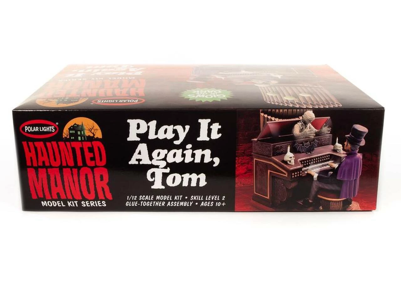 Cheapest ⌛ Haunted Manor Play It Again Tom Playing Organ Glow-in-the-Dark Diorama Set 1/12 Polar Lights 😍 - Image 2