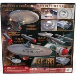 Top 10 🛒 Star Trek The Original Series USS Enterprise NCC-1701 w/Pilot Edition Parts 1/350 Polar Lights 🔥 -megahobby Sales Store POL993M StarTrekUSSEnterprisePilot PKG back 900x 47982.1637330237