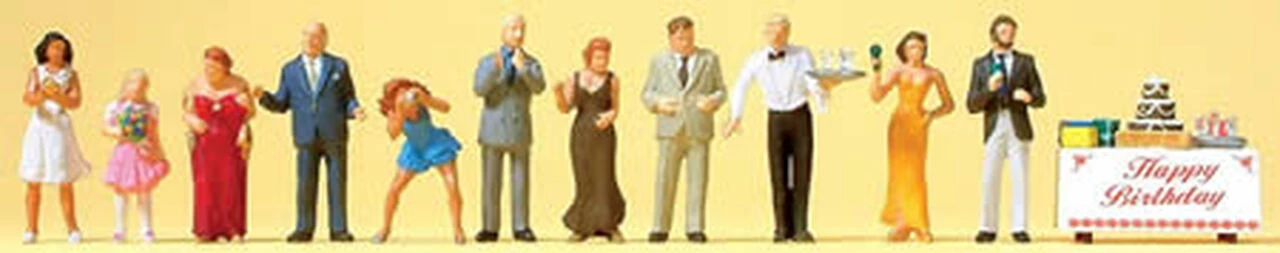Best Sale π Family at Formal Birthday Party (11) w/Accessories HO Scale Preiser Models β 1 Best Sale π Family at Formal Birthday Party (11) w/Accessories HO Scale Preiser Models β