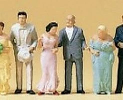 Hot Sale 😍 Wedding Set (24) HO Scale Preiser Models 💯