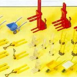 Cheap 👏 Forklifts, Wheelbarrows, Handtrucks, etc. (Kit) HO Scale Preiser Models ❤️