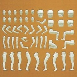 Best reviews of ⭐ Unpainted Nude Male Figures (6) (Kit) 1-32 Preiser Models 🛒
