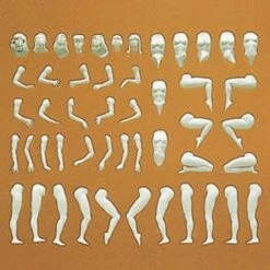 Deals 😀 Unpainted Nude Female Figures (7) (Kit) 1-32 Preiser Models 👍