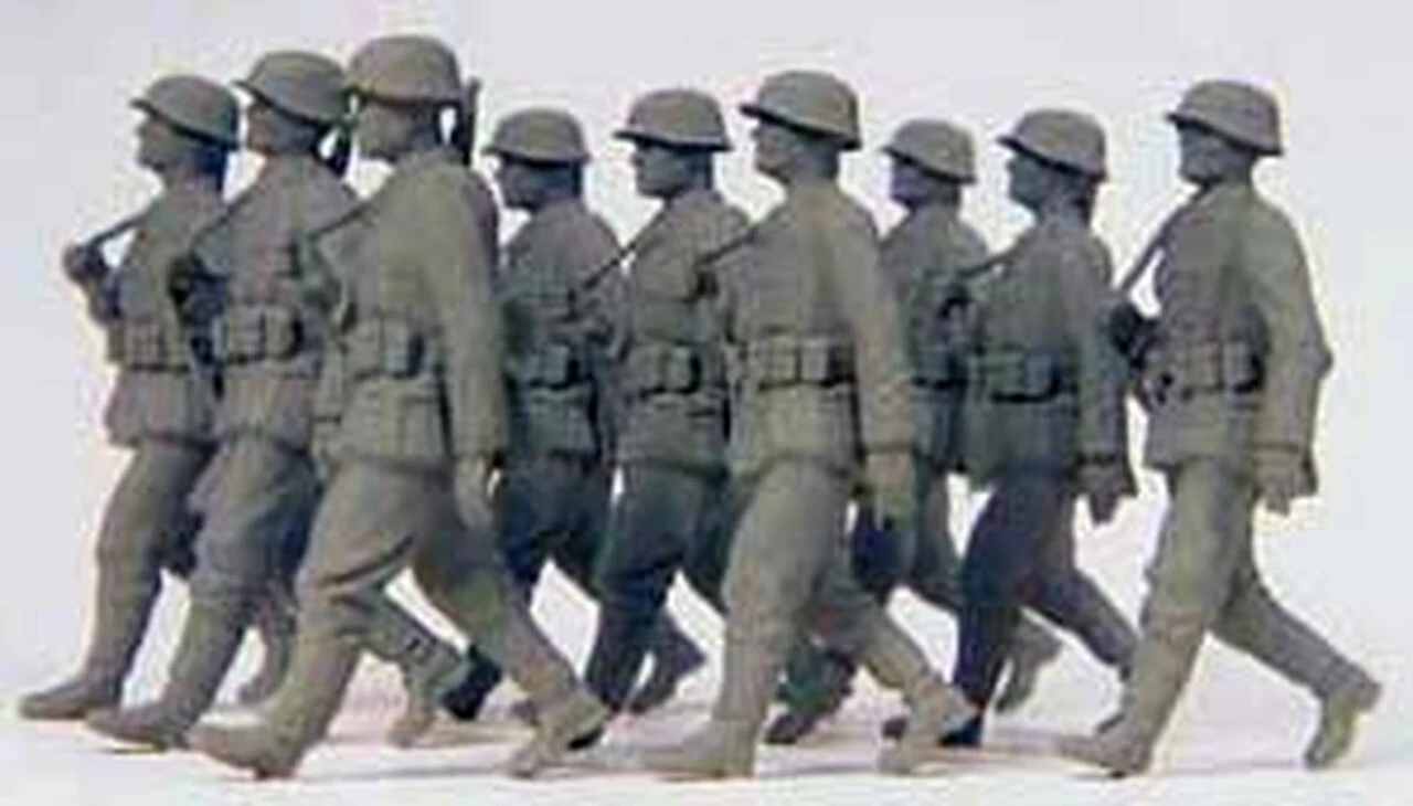 Promo π₯ Unpainted Grenadiers Marching German Reich 1939-1945 (9) (Kit) 1-35 Preiser Models π 1 Promo π₯ Unpainted Grenadiers Marching German Reich 1939-1945 (9) (Kit) 1-35 Preiser Models π
