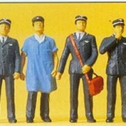 Hot Sale 🎉 Swiss Railway Personnel (6) O Preiser Models 💯