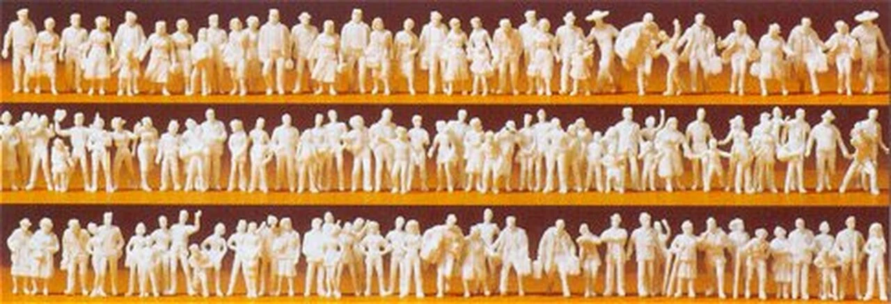 Discount β¨ Unpainted Passengers Standing & Sitting (120) (Kit) N Preiser Models π€© 1 Discount β¨ Unpainted Passengers Standing & Sitting (120) (Kit) N Preiser Models π€©