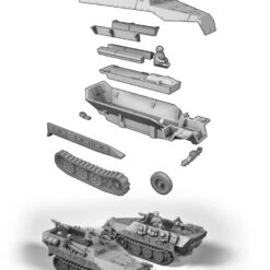 Best deal π WWII German SdKfz 251/D Halftrack (5) & Crew (7 per vehicle) 15mm Plastic Soldier Company π 5 Best deal π WWII German SdKfz 251/D Halftrack (5) & Crew (7 per vehicle) 15mm Plastic Soldier Company π -megahobby Sales Store PSC 15 SdKfz251 D 300 01.jpg 10933.1481740212