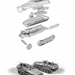 Coupon ✨ WWII German Halftrack SdKfz 251/C (5) & Crew (7 per vehicle) 15mm Plastic Soldier Company ❤️ 5 Coupon ✨ WWII German Halftrack SdKfz 251/C (5) & Crew (7 per vehicle) 15mm Plastic Soldier Company ❤️ -megahobby Sales Store PSC 15mm SdKfz251 C 300 01.jpg 62185.1481739500